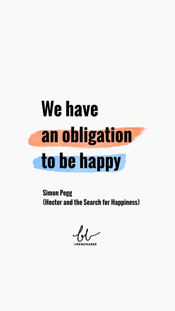 We Have an Obligation to Be Happy